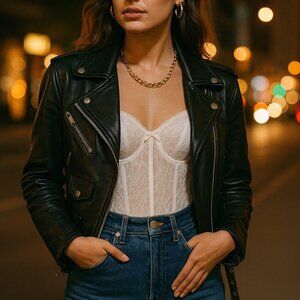 Vintage Goddess Corset Top • White Removable Straps • 80s-90s • Size 34D • Made